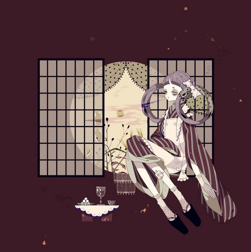 4款獨特插畫圖片，詭異風格插畫