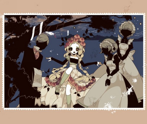 4款獨特插畫圖片，詭異風格插畫