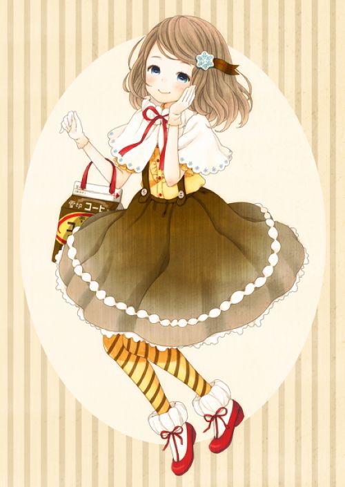 4款萌系插畫圖片，笑口常開！