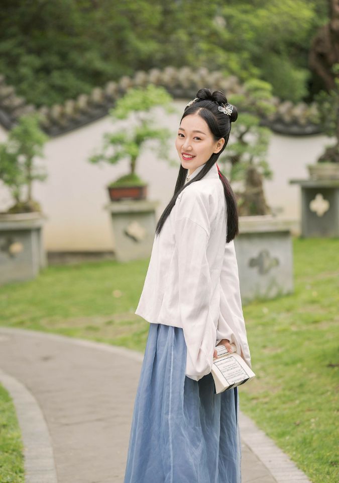 四款漢服之美圖片，集風雅于一身