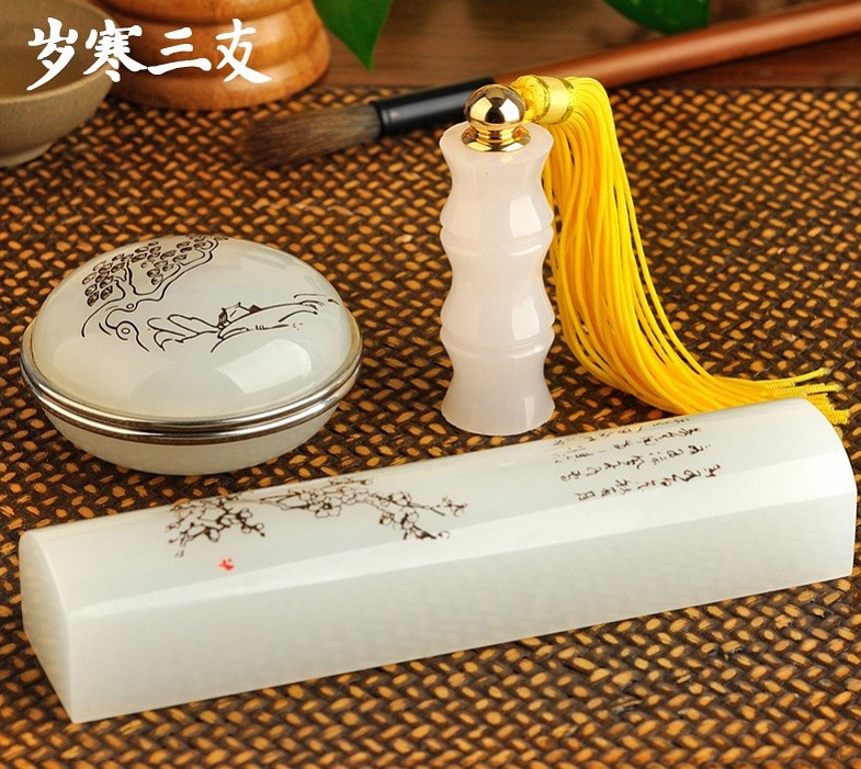 金絲入扣，細膩晶瑩的文房印璽（二）