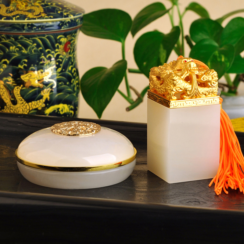 金絲入扣，細(xì)膩晶瑩的文房印璽（四）