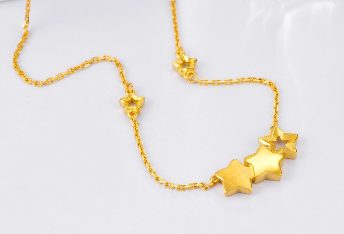幸運(yùn)星黃金項(xiàng)鏈