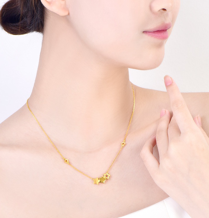 幸運(yùn)星黃金項(xiàng)鏈