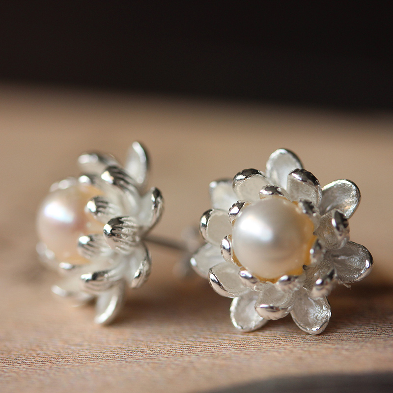 匠心啟航閱讀珍珠耳釘