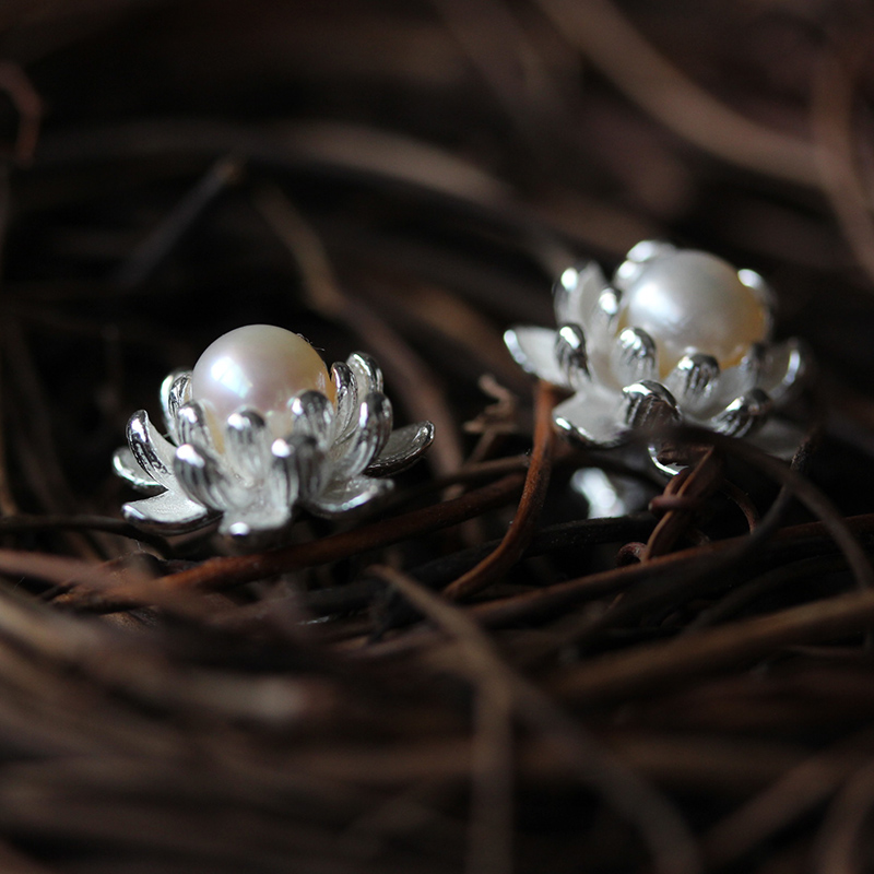 匠心啟航閱讀珍珠耳釘