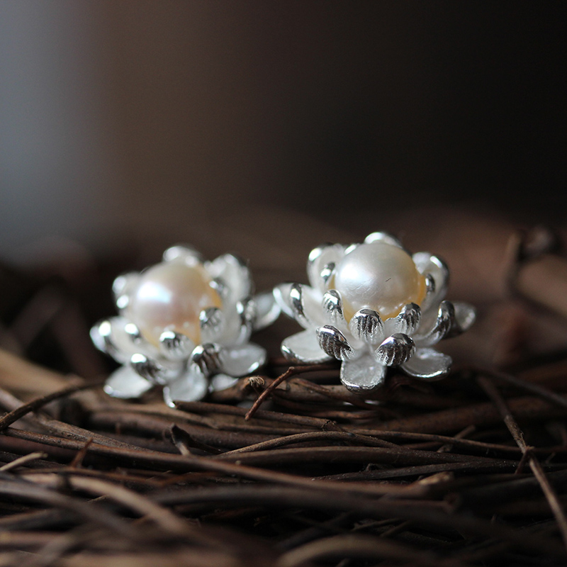 匠心啟航閱讀珍珠耳釘