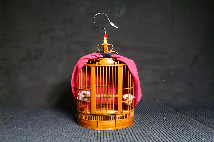 畫(huà)眉鳥(niǎo)籠，竹子老料四川籠