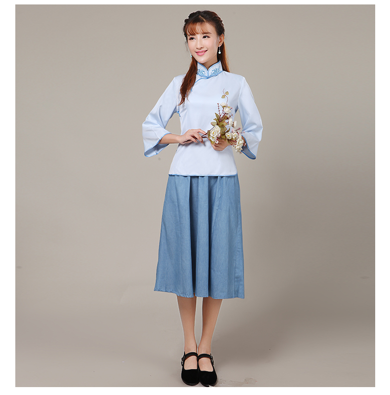 民國風學生裝女五四青年裝