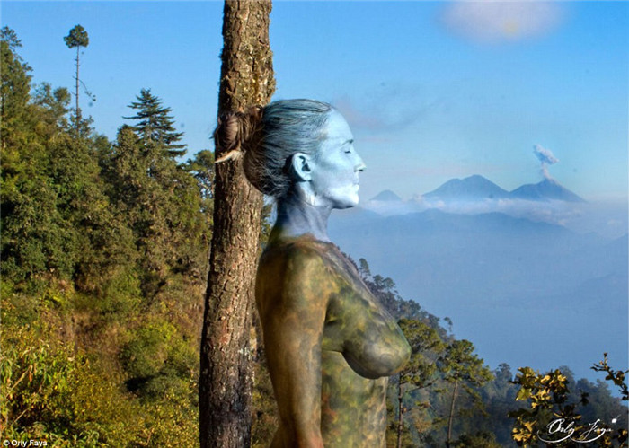 人體彩繪，美翻了人體彩繪圖片