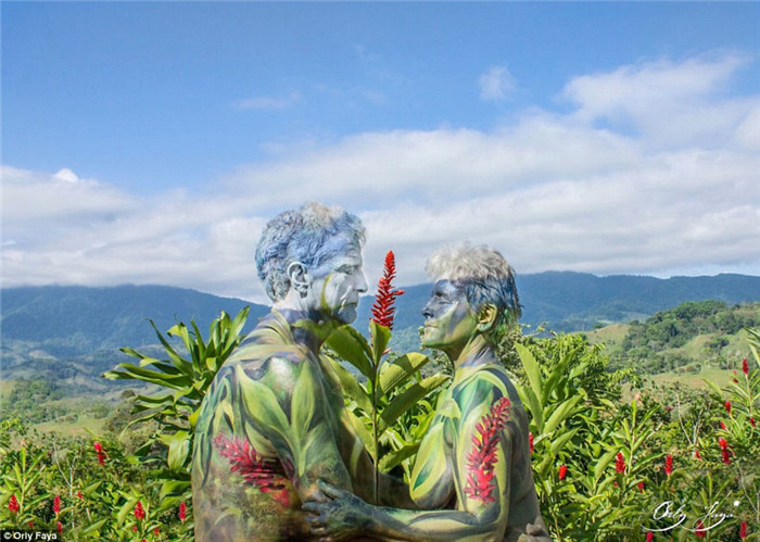 人體彩繪，美翻了人體彩繪圖片