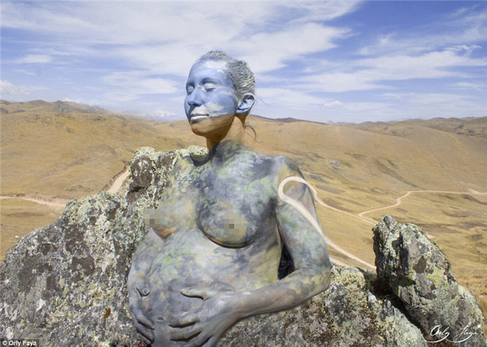 人體彩繪，美翻了人體彩繪圖片