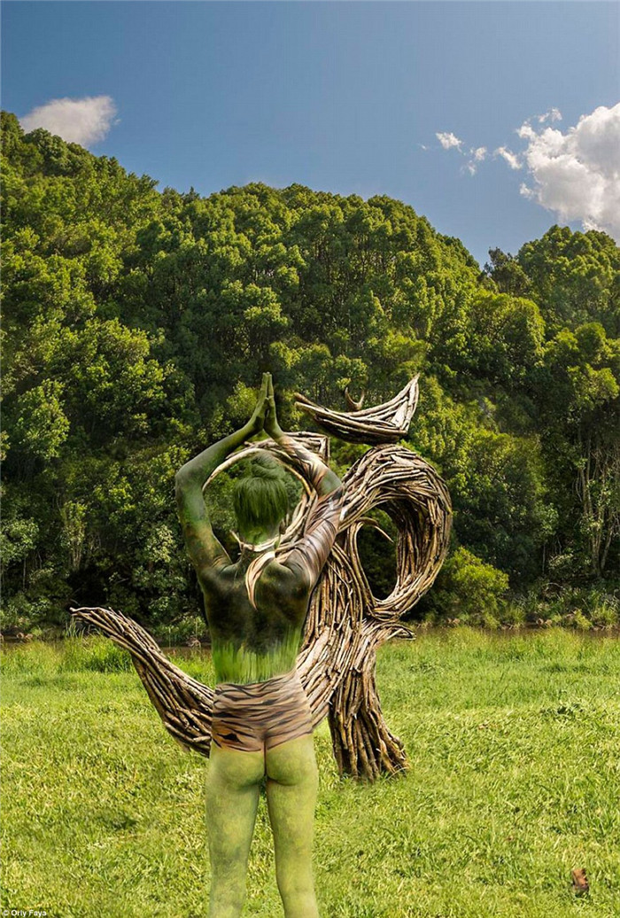 人體彩繪，美翻了人體彩繪圖片