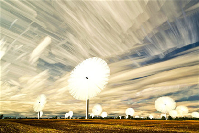 彩繪圖片，用相機(jī)彩繪天空