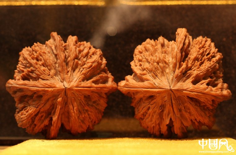 精品四棱滿天星獅子頭核桃（收藏級）