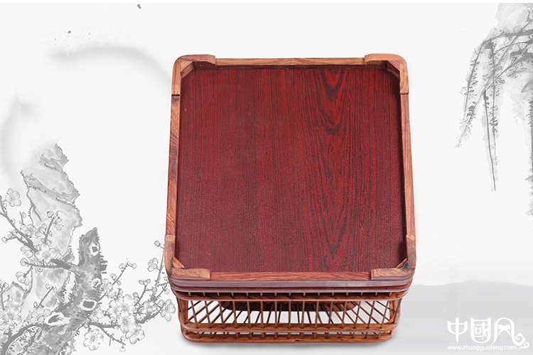 匠心啟航閱讀紅木鳥籠子