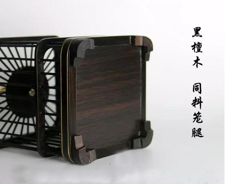 黑紫檀酸枝木手工罐叫蟈蟈籠子