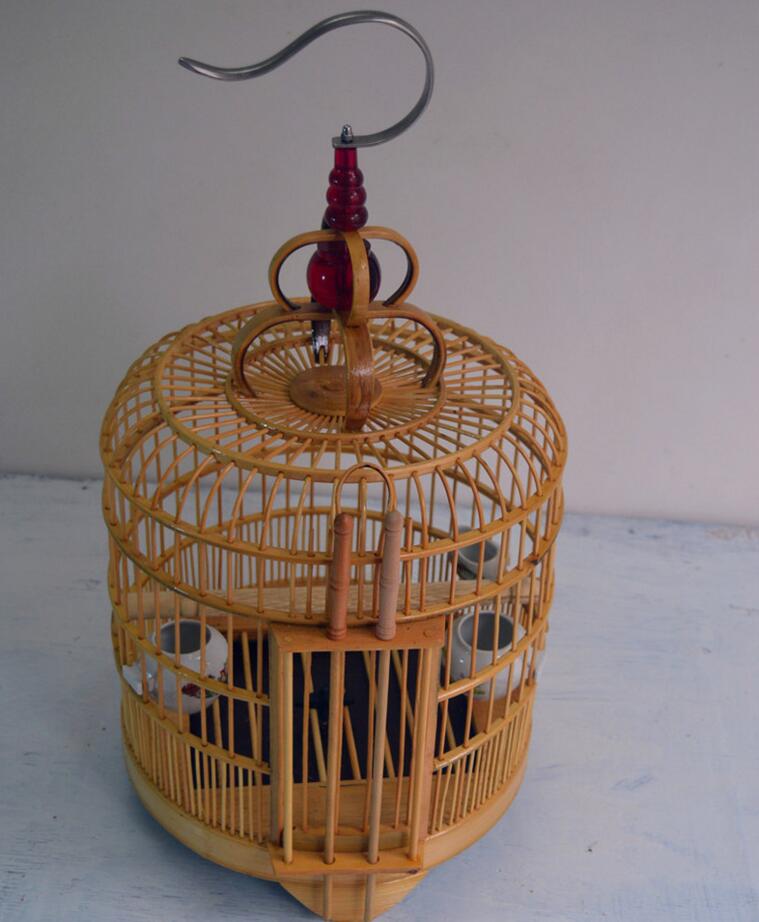 廣式清遠(yuǎn)籠三皮籠老竹畫(huà)眉鳥(niǎo)籠