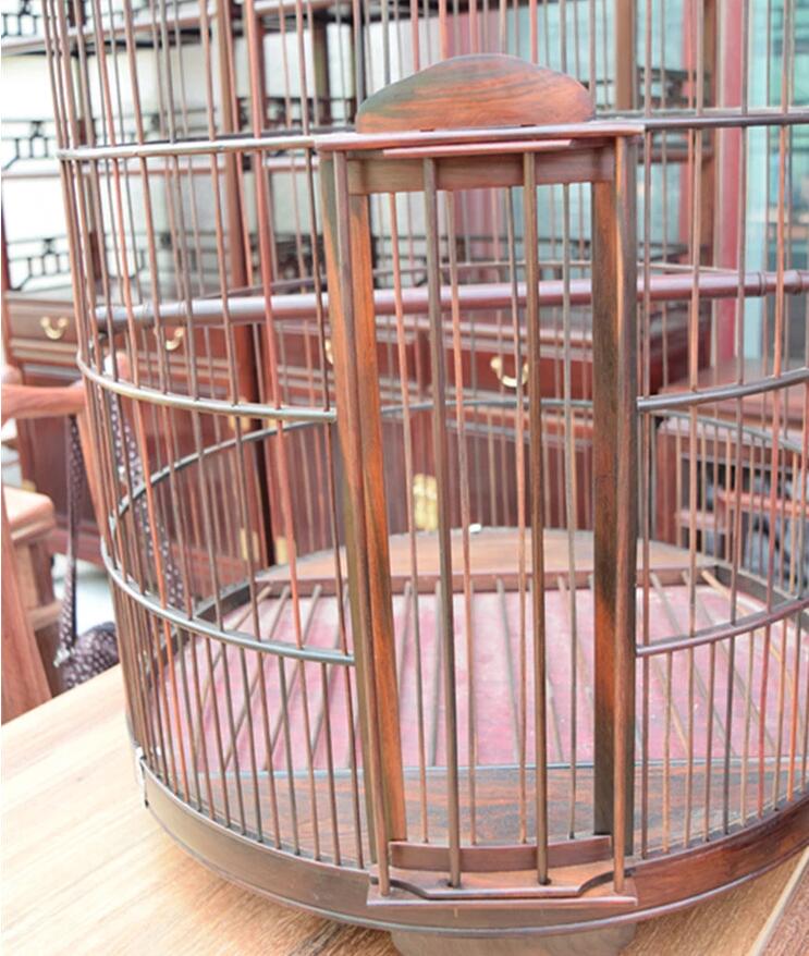 紅木紅酸枝鳥(niǎo)籠子