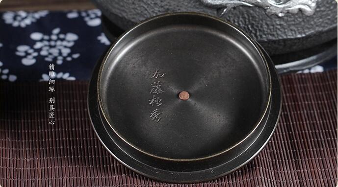 日本鐵壺純手工鑲銀茶壺，日本鐵壺歷史