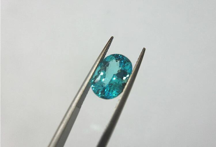 藍(lán)碧璽裸石戒面，碧璽的功效與作用