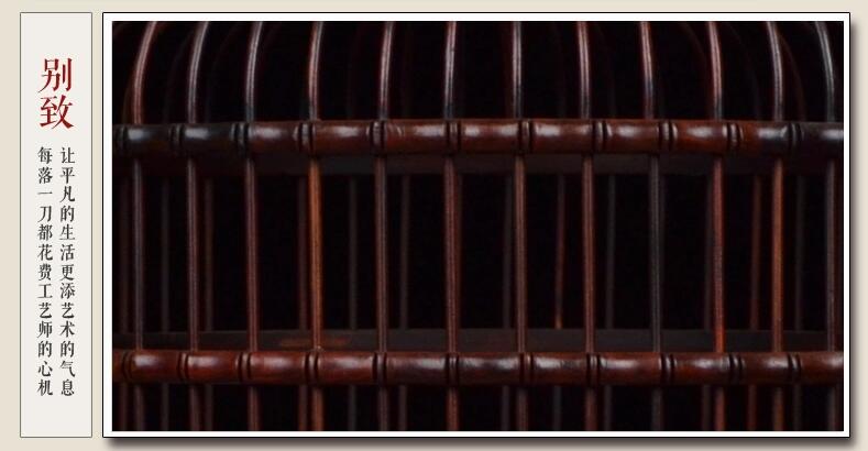 紅酸枝畫眉鳥(niǎo)籠子