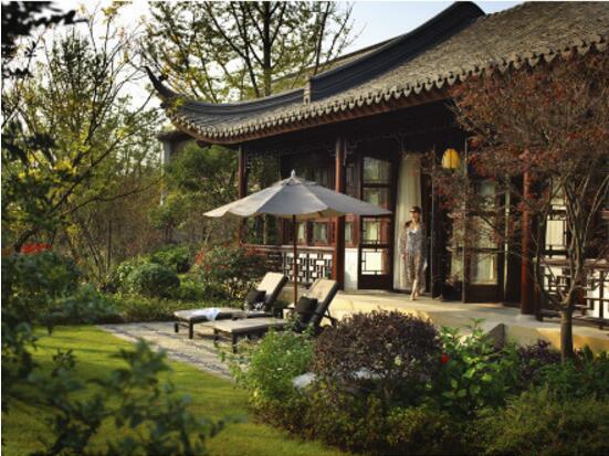 杭州西子湖四季酒店亭臺(tái)樓閣設(shè)計(jì)