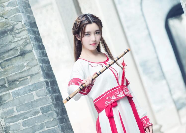 匠心啟航閱讀古裝漢元素表演服