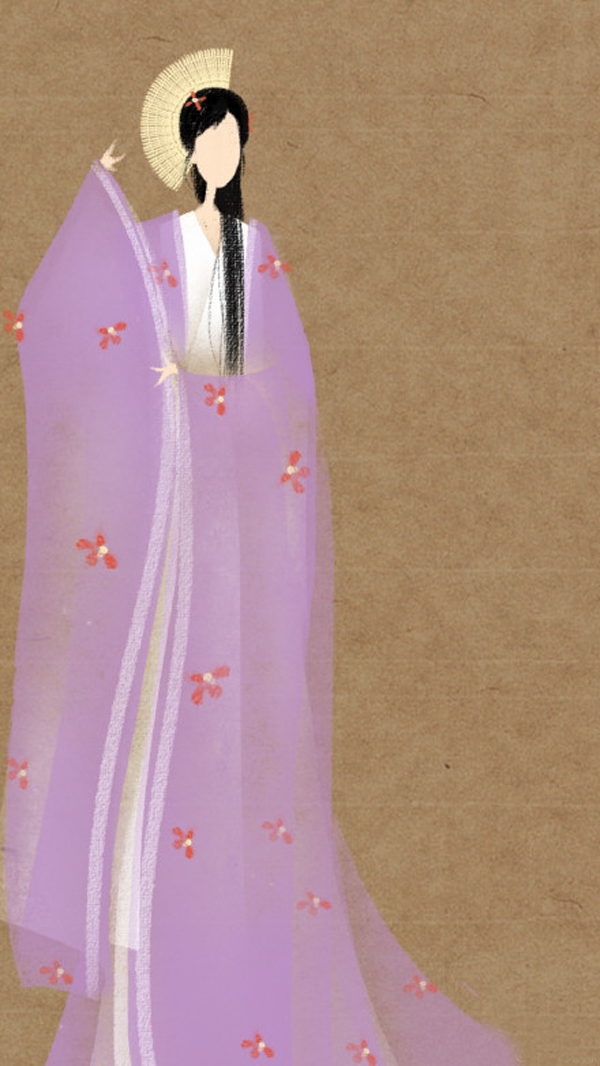 唯美匠心啟航閱讀扇子頭古裝發(fā)型