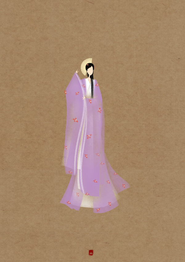 唯美匠心啟航閱讀扇子頭古裝發(fā)型