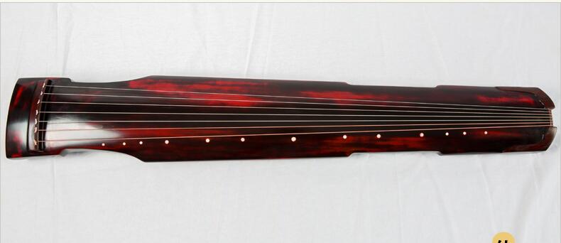 手工斫琴老桐木朱砂紅古琴樂(lè)器