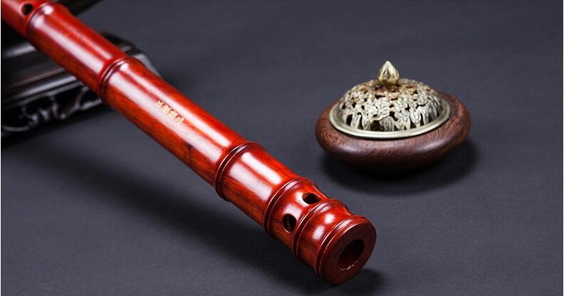 珍藏紅檀木蕭樂(lè)器