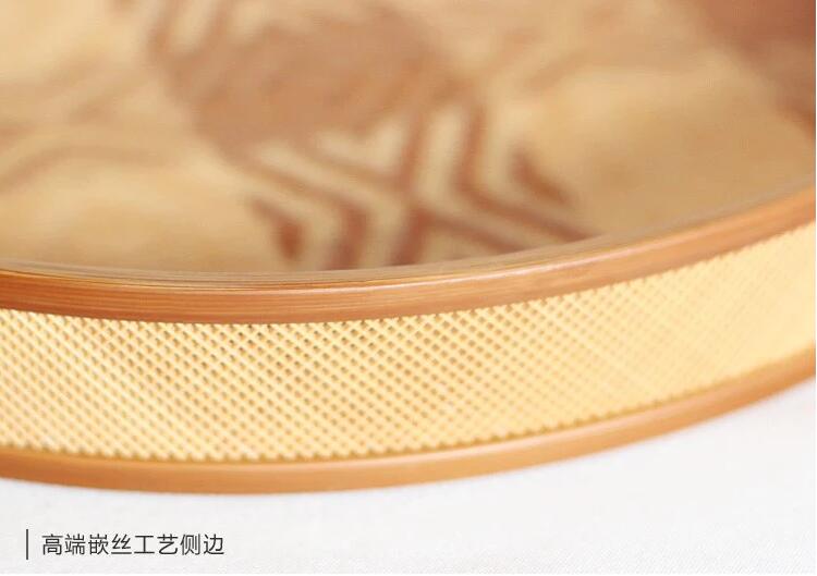 匠心啟航閱讀家用竹編茶點(diǎn)收納托盤