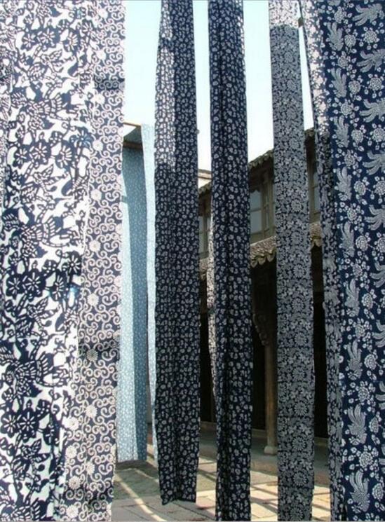 匠心啟航閱讀藍印花布