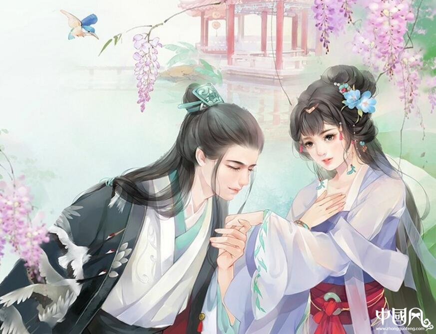 愛(ài)情古風(fēng)句子:吟不完我一生思念