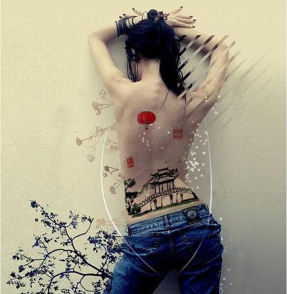 匠心啟航閱讀人體彩繪 彩繪圖片