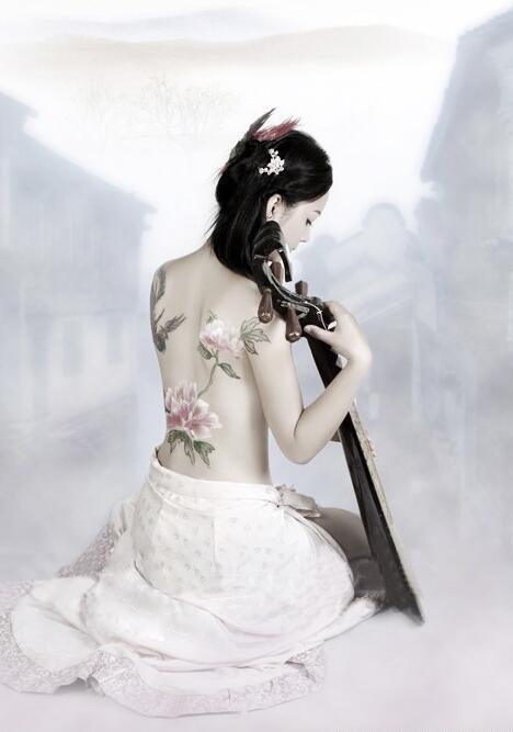 國風人體彩繪 彩繪藝術