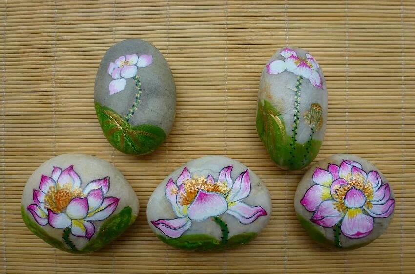 石頭彩繪 匠心啟航閱讀彩繪