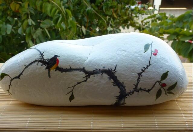 石頭彩繪 匠心啟航閱讀彩繪