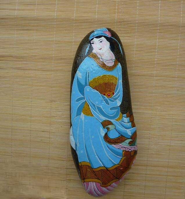 石頭彩繪 匠心啟航閱讀彩繪