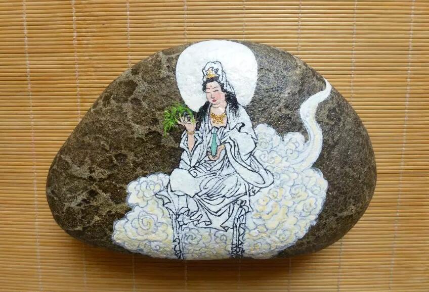 石頭彩繪 匠心啟航閱讀彩繪