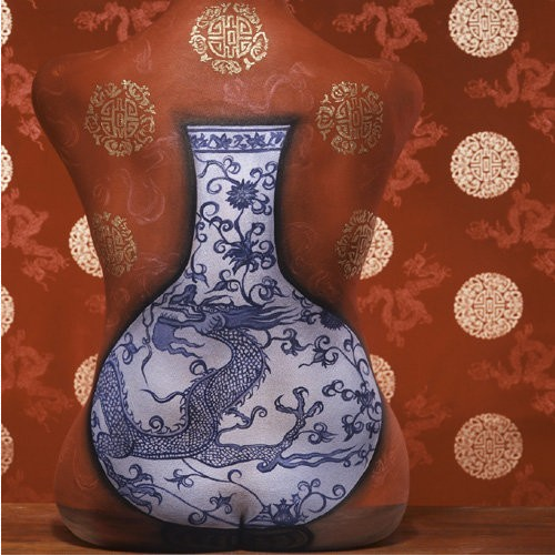 人體彩繪，彩繪圖片