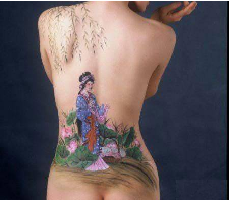 人體彩繪藝術(shù)，匠心啟航閱讀彩繪