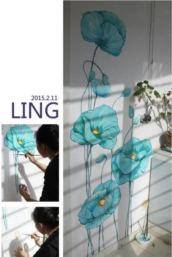 墻面彩繪，彩繪圖片