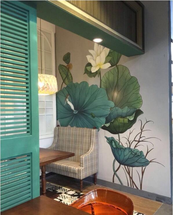 墻面彩繪藝術(shù)，彩繪圖片