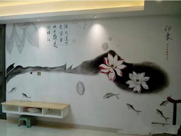 墻面彩繪藝術(shù)，室內(nèi)彩繪
