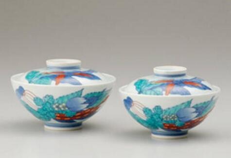 日本彩繪瓷器，彩繪圖片