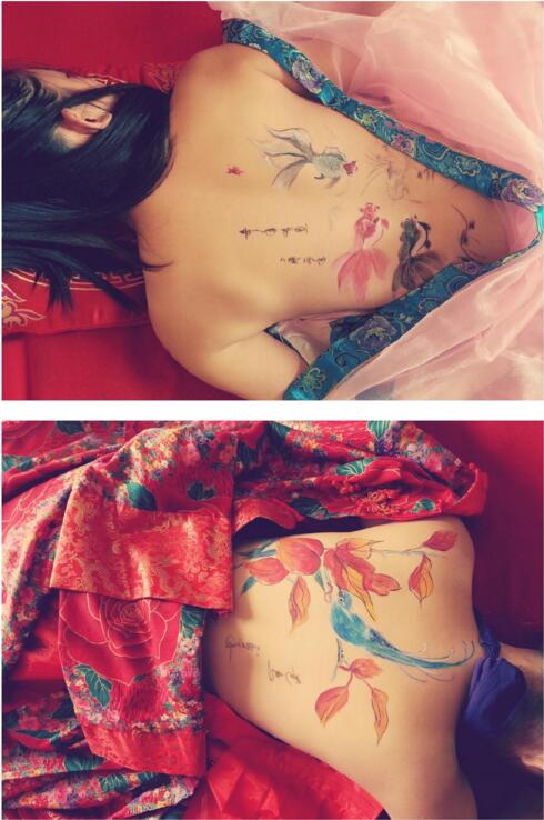 匠心啟航閱讀人體彩繪，彩繪藝術(shù)