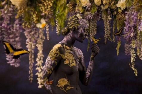 創(chuàng)意人體彩繪，彩繪藝術