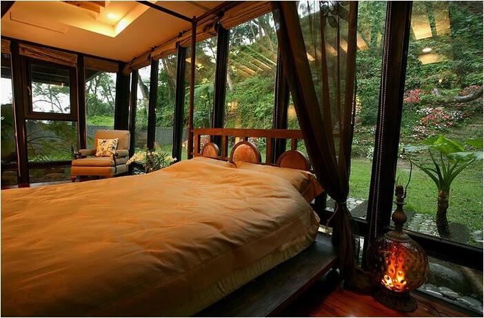 花蓮回音谷森林，民宿玻璃房民宿